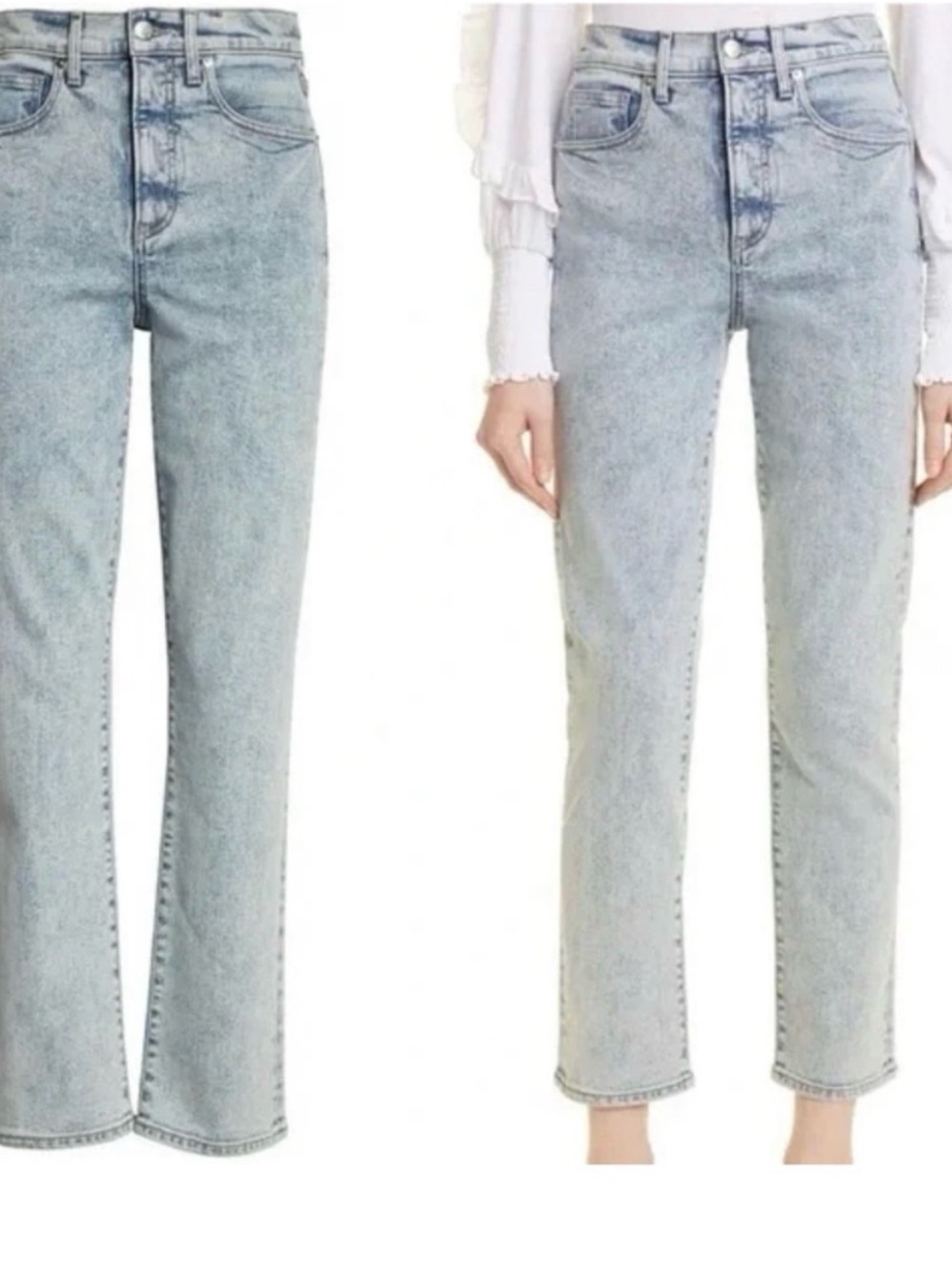 Veronica Beard- Ryleigh High Rise Slim Straight Jeans